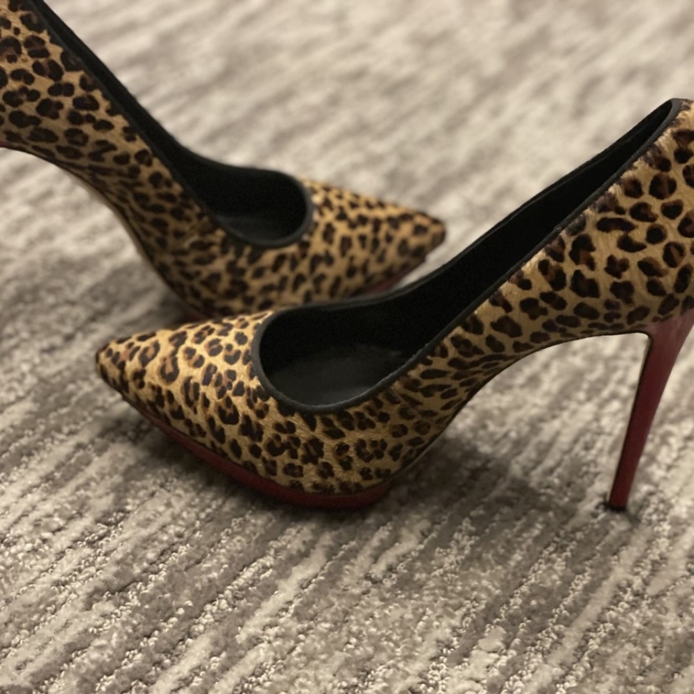 Alice + Olivia Dallas Leopard Platform Pumps